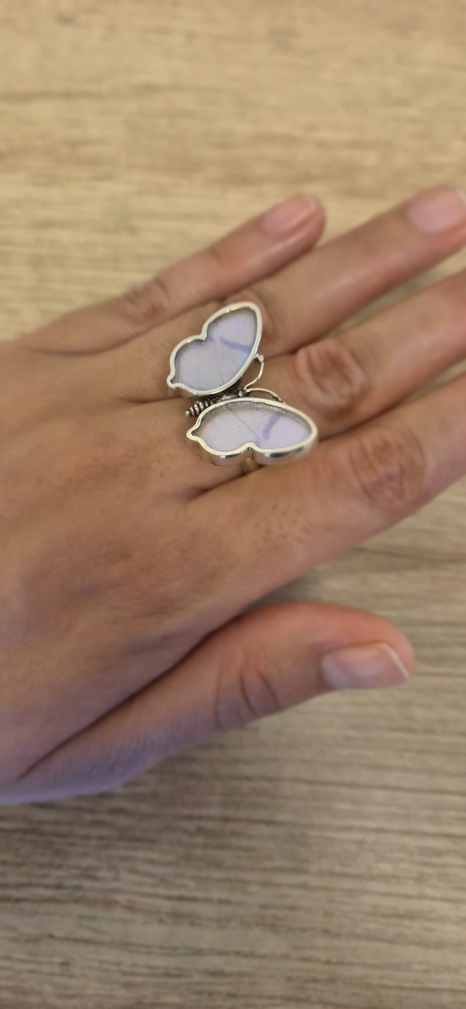 Real Butterfly Wings Ring