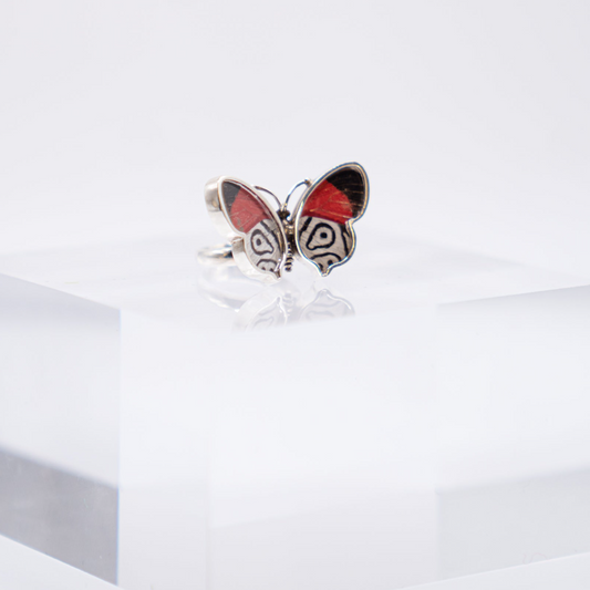 Real Butterfly Wings Ring